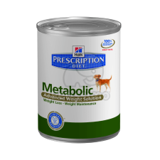 Hill's Prescription Diet Hill's Prescription Diet Metabolic Weight Management kutyatáp - konzerv 370 g kutyaeledel