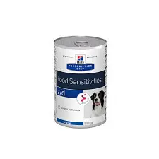 Hills PD Canine z/d Food Sensitivities 370g kutyaeledel