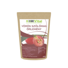HillVital Vörös szőlőmag őrlemény 400 g vitamin és táplálékkiegészítő