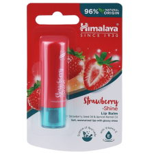 Himalaya Herbals Himalaya Strawberry ajakápoló fényes, 4,5 g  Étrend-kiegészítő ajakápoló