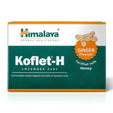 Himalaya Koflet-H gyömbér ízzel, 12 tabletta, Himalaya vitamin és táplálékkiegészítő