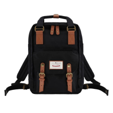 HIMAWARI 14” laptop hátizsák fekete-barna (188L-26) (188L-26) számítógéptáska