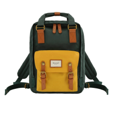 HIMAWARI 188L Laptop backpack 14" zöld-sárga számítógéptáska
