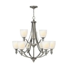 Hinkley Lighting Hinkley klasszikus csillár truman fehér nikkel elshk-truman9 világítás