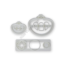  Hintó fondant kiszúró készlet – Hercegnős motívumok tortadíszítéshez sütés és főzés