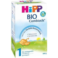 Hipp 1 Bio Combiotik tejalapú anyatej-helyettesítő tápszer 600g bébiétel