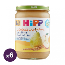 Hipp BIO Körte-alma tönkölybúzával, 4 hó+ (6x190 g) bébiétel