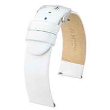Hirsch Scandic borjúbőr óraszíj, fehér, 28/28M óraszíj