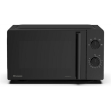  Hisense 20L Fekete Mikrohullámú Sütő - 700W, Manuális Vezérlés mikrohullámú sütő