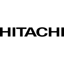 Hitachi matrica fekete,100cmx15cm autó dekoráció