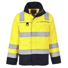  HiVis Multi-Norm kabát PW_FR61YNRS Sárga/Navy - S méret láthatósági ruházat