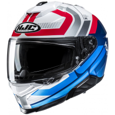 HJC i71 Viz MC21 zárt motoros bukósisak fehér-kék-piros bukósisak