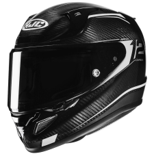HJC RPHA 12 CARBON Keres MC5 zárt motoros bukósisak fekete-fehér bukósisak