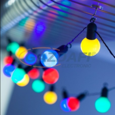 HL0016577 LED fényfüzér, 20 db LED, RGB fény, IP20 karácsonyfa izzósor