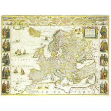 HM Európa falitérkép antikolt MH. Európa 1640. körül 109x84 cm térkép