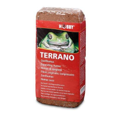 HOBBY Terrano Expanding Humus 8l préselt száraz alom hüllőfelszerelés