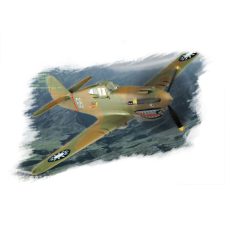 HobbyBoss P-40B/C Hawk- 81 vadászrepülőgép műanyag modell (1:72) (MHB-80209) helikopter és repülő