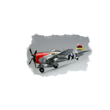 HobbyBoss P-47D Thunderbolt vadászrepülőgép műanyag modell (1:72) (MHB-80257) helikopter és repülő