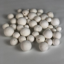 Hobbyművész Préselt papírgolyó, fehér, több méretben 20mm dekorációs kellék