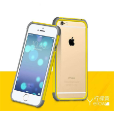 Hoco Apple iPhone 6 HOCO Coupe Series Bracket Szilikon Bumper - Sárga tok és táska