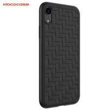 Hoco APPLE iPhone Xr, HOCO TRACERY szilikon mobiltok, FEKETE tok és táska
