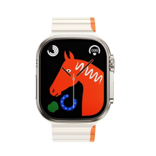 Hoco AS102 Apple Watch 38 / 40 / 41mm szíj, fehér-narancssárga okosóra kellék