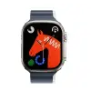 Hoco AS102 Apple Watch 42 / 44 / 45 / 49mm szíj, sötétkék-szürke