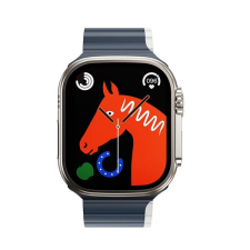 Hoco AS102 Apple Watch 42 / 44 / 45 / 49mm szíj, sötétkék-szürke okosóra kellék