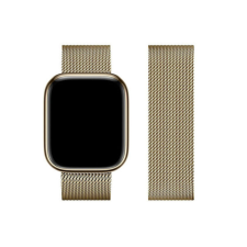 Hoco Fém óraszíj Apple Watch 42/44/45/49 mm Hoco WA03 Simple arany okosóra kellék