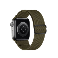 Hoco Fonott nylon óraszíj Apple Watch 38/40/41 mm Hoco WA04 Fashion sötétzöld okosóra kellék