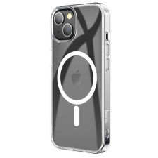 Hoco Mágneses légzsák esésgátló tok Magsafe kompatibilis iPhone 15 PLUS átlátszó tok és táska