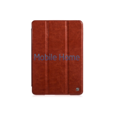 Hoco Samsung Tab A 8.0 HOCO Crystal Classic Bőr Könyvtok - Barna tablet tok