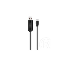 Hoco U29 USB-C adat-és töltőkábel 1m (fehér) kábel és adapter