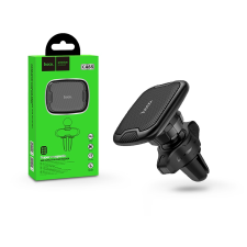 Hoco Univerzális szellőzőrácsba illeszthető mágneses PDA/GSM autós tartó - HOCO CA65 Super Magnetic Holder - fekete mobiltelefon kellék