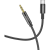 Hoco UPA19 USB Type-C apa - 3.5mm Jack apa Kábel (1m) (HOCOACC5)