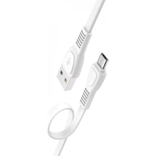 Hoco USB Micro USB Átalakító Fehér 50cm HC711687 kábel és adapter