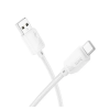 Hoco X113 adatkábel (USB - Type-C, 3A, gyorstöltő, 100cm) FEHÉR