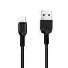 Hoco X20 USB apa - USB-C apa Töltő- és adatkábel 2m - Fekete