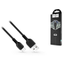 Hoco X20 USB apa - USB-C apa Töltő- és adatkábel 3m - Fekete (HOC0039)
