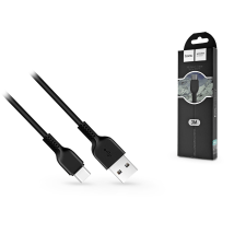 Hoco X20 USB apa - USB-C apa Töltő- és adatkábel 3m - Fekete (HOC0039) kábel és adapter