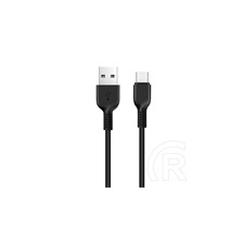 Hoco X20 USB-C adat-és töltőkábel 3m (fekete) kábel és adapter