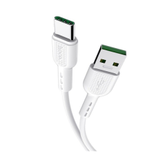 Hoco X33 adatkábel és töltő (USB - Type-C, gyorstöltés támogatás, 100cm) FEHÉR (X33_TYPE-C_W) (X33_TYPE-C_W) - Adatkábel kábel és adapter