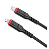 Hoco X59 adatkábel (Type-C - lightning, 20W, PD gyorstöltő, 100cm) FEKETE Apple IPAD, IPAD 2, IPAD (3rd Generation)