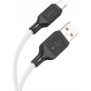 Hoco X90 USB-A-Micro USB Kábel 2.4A 1 m-Fehér ( )