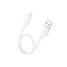 Hoco X96 HYPER LIGHTNING KÁBEL 12W 25CM FEHÉR kábel és adapter