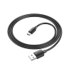 Hoco X96 USB / Type-C töltő- és adatkábel, 27W, 1m, fekete