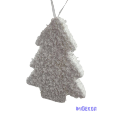  Hódarás fenyőfa 15 cm dekorációs kellék