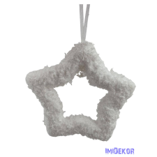  Hódarás lyukas csillag dekorációs kellék