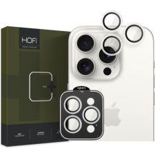 Hofi Camring üvegfólia kamerára iPhone 15 Pro / 15 Pro Max, átlátszó mobiltelefon kellék