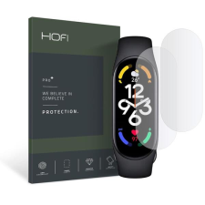 Hofi FN0404 Xiaomi Mi Smart Band 7 HOFI Hydroflex Pro+ képernyővédő fólia, 2 db/csomag, átlátszó okosóra kellék